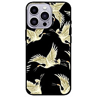 Ốp lưng dành cho Iphone 13 Mini - Iphone 13 - Iphone 13 Pro -  Iphone 13 Pro Max - Hạc Nền Đen