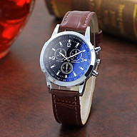 Đồng hồ đeo tay nam dây da lịch lãm ZO101 phong cách Hàn Quốc thumbnail