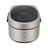 Nồi cơm điện tử Kangaroo 1.8L model KG18DR12, dung tích 1.8L, công suất 760W, công nghệ nấu 1D, thực hiện đa dạng món ăn với 10 chức năng cài đặt sẵn - Hàng chính hãng