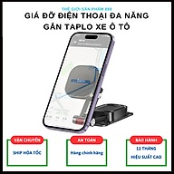 Giá đỡ điện thoại nam châm đa năng cao cấp H4 gắn taplo ô tô - Hàng chính hãng