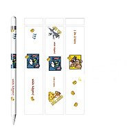 Miếng Dán Bút Skin Dành Cho Apple Pencil 1/2 Bộ 3 Hình Chống Trầy- Hàng chính hãng
