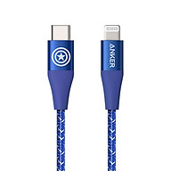 Cáp Sạc ANKER PowerLine+ II USB-C to Lightning - Phiên Bản Marvel - A9551 / A9548 - Hàng Chính Hãng