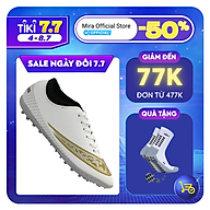 Giày đá bóng nam cỏ nhân tạo MTC X3 Trắng thể thao phong cách chính hãng thumbnail