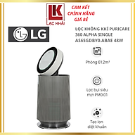 Máy lọc không khí LG PuriCare 360 Alpha PET Single AS65GDBY0.ABAE 48W - Hàng chính hãng - Bảo hành 12 tháng
