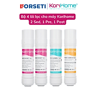 Combo 2 lõi sediment + 1 lõi Precarbon + 1 lõi post carbon Korihome chính hãng dùng cho tất cả các đời máy Korihome - Hàng Chính Hãng