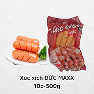 Xúc xích Đức Maxx 10c 500g Cty ĐEN ĐỎ thumbnail