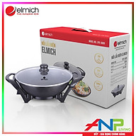 Nồi lẩu điện Elmich EPE-3609 (Công suất 1500W - Dung Tích 4L) - Hàng Chính Hãng