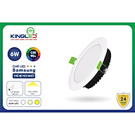 Đèn Led Âm Trần Downlight Ruby 06W (DL-6SS) KINGLED