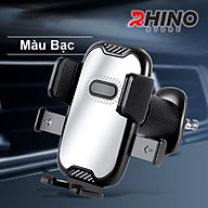 Kệ kẹp điện thoại trên ô tô Rhino KP702, giá đỡ gắn điện thoại trên điều hòa xe tiện lợi - Hàng chính hãng