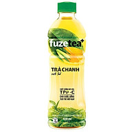 Trà Chanh Sả Fuze Tea Plus Chai 450ML -8935049501190 thumbnail