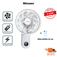 Quạt treo tường điện tử Mitomo FTT-60AEC, Động cơ AC hoạt động siêu êm hàng chính hãng- Bảo hành 2 năm