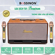 LOA BOSSINON N2283K (THÙNG SƠN PU BÓNG) _Kích thước: 535 (W) x 295 (D) x 300 (H)mm _Nặng 14kg _Công suất: 500Watts- HÀNG CHÍNH HÃNG