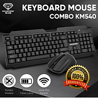 Bộ bàn phím và chuột không dây văn phòng Divipard KM540 - Hàng nhập khẩu thumbnail