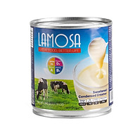 Sữa Đặc Có Đường Cao Cấp LAMOSA Lon 390G - Kem Đặc Có Đường Lon 390G thumbnail