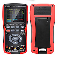 Đồng hồ đo điện vạn năng kỹ thuật số Zoyi ZT-703S 3 trong 1, tích hợp đo sóng hai kênh 50 mhz, lưu trữ dữ liệu dạng sóng, máy phát tín hiệu dao động kép, băng thông 280ms, tốc độ pc - Hàng Chính Hãng