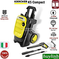 Máy xịt rửa xe cao áp Karcher K5 Compact EU - Sản xuất tại Italy - Motor cảm ứng từ - Hàng chính hãng