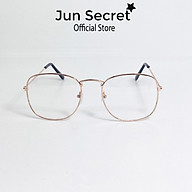 Gọng kính giả cận nam nữ Jun Secret form tròn thumbnail