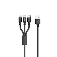 Cáp sạc nhanh 2A Hoco X14 dây tròn kết nối Type-C/Micro/iPhone dài 1M cho Smartphone ( 2 màu ) - Hàng chính hãng