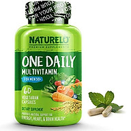 NATURELO One Daily Multivitamin for Men 50+ - with Whole Food Vitamins thumbnail