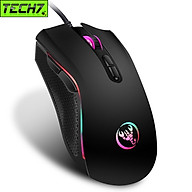 Chuột LED RGB 3200 DPI Gaming Mouse A868 chống mỏi cổ tay cho máy tính laptop hàng nhập khẩu
