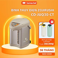 Bình thủy điện Zojirushi 3L CD-JUQ30-CT, công suất 800W, sản xuất tại Nhật, bảo hành 1 năm | HÀNG CHÍNH HÃNG
