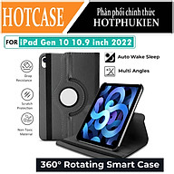 Case bao da xoay 360 độ cho iPad Gen 10 10.9 inch 2022 hiệu HOTCASE chống sốc cực tốt, bảo vệ toàn diện, trang bị tính năng smartsleep - Hàng nhập khẩu