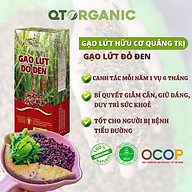 Gạo lứt đỏ đen hữu cơ Qtorganic - Dẽo ngon, dễ nấu, ăn kiêng, giảm cân, thực dưỡng thumbnail