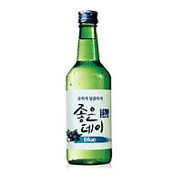 Rượu Soju Good Day Hương Blueberry 13.5% Vol Chai 360ML-8801100128845 thumbnail