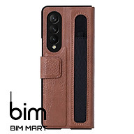 Bao da dành cho Samsung Galaxy Z Fold 3 5G Nillkin Aoge phong cách sang trọng cao cấp kèm khe cắm bút - Hàng Nhập Khẩu