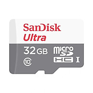 Thẻ Nhớ microSDHC SanDisk Ultra 32GB UHS-I - 100MB/s (New 2020) - Hàng Nhập Khẩu