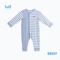 Bộ body cài giữa phối nửa thân vải sợi tre cao cấp BB029 HAKI