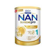 Sữa bột Nestlé NAN SUPREMEPRO 1 400g nhập khẩu Đức với 5HMO & đạm Gentle Optipro ( Dành cho trẻ từ 0 - 12 tháng tuổi)
