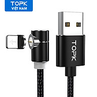 Cáp sạc nam châm TOPK AM69 USB-Lightning cho iPhone - hàng chính hãng thumbnail