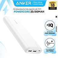 Pin Sạc Dự Phòng Anker PowerCore 20100mAh - A1271H11 / A1271011 (Đen) - Hàng Chính Hãng