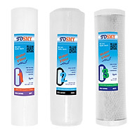 Bộ lõi lọc nước số 1,2,3 SMY 10inch dùng cho bộ lọc nước thô đầu nguồn, bộ lọc nước R.O (Hàng chính hãng)
