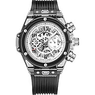 ONOLA ON6812 Men Quartz Watch Silica Gel Band Fashion Multifunction Wristwatch 3ATM Luminous Display Chronograph thumbnail