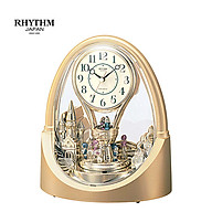 Đồng hồ Rhythm 4RH737WD18 Kt 21.4 x 24.1 x 12.2cm, 1.3kg Vỏ nhựa. Dùng Pin. thumbnail