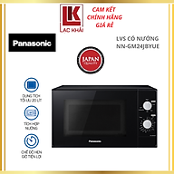 Lò vi sóng có nướng Panasonic NN-GM24JBYUE - Dung tích 20L, Công suất 800W - 1000W, Chức năng đa dạng : nấu, hâm nóng, rã đông, nướng, Núm xoay dễ sử dụng - Hàng chính hãng - Bảo Hành Chính Hãng 12 tháng