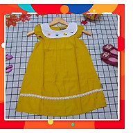 Đầm thiết kế thời trang xịn xò sang chảnh, chất liệu vải coton mềm mại cho bé từ 20 đến 38kg thumbnail