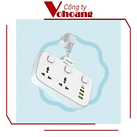 Ổ cắm điện Energizer đa năng 2AC kèm 3USB-A và 1USB-C sạc nhanh PD (max PD 20W) - Energizer EPB2503EU