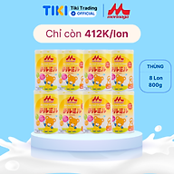 Thùng 8 lon sữa Morinaga Số 2 - Chilmil (800g)