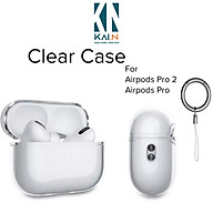 Ốp Trong Suốt Dành Cho Airpods PRO 2 - Kai.N Clear Case - Hàng Chính Hãng Kai.N
