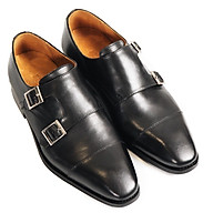 Giày Tây Cao Cấp DOUBLE MONK STRAP - Da Bò Ý Lót Trong Da Bò Mộc - Thương hiệu Be Classy thumbnail