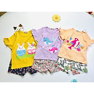 Đồ Bộ Cho Bé Gái Hàng Chuẩn Loại 1 Bền Màu Dể Thương