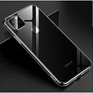 Ốp lưng silicon dẻo trong suốt dành cho iPhone 11 Pro Max chính hãng Totu Soft