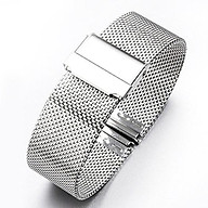 DÂY ĐÔNG HỒ THÉP LƯỚI KHÔNG GỈ CAO CẤP + TẶNG CHỐT