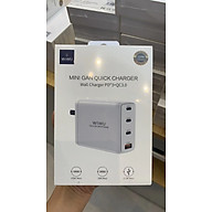 Củ Sạc Mini Gan Quick 120W TR257- A Dành Cho Máy Tính Bảng, Laptop, Điện Thoại, Tai Nghe Tản Nhiệt, Hỗ Trợ Sạc Nhanh - Hàng Chính Hãng