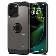 Ốp lưng dành cho iPhone 15 Pro Max Spigen Tough Armor MagFit - Hàng Chính Hãng