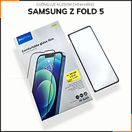 Kính cường lực cho Samsung Z Fold 5 / Z Flip 5 / Fold 4 trong suốt full màn hình chính hãng KUZOOM( hàng chính hãng)