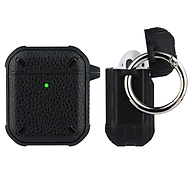 Bao Case Ốp Bảo Vệ Cho Airpods 1/ Airpods 2 Bằng Da + TPU Mẫu Mới- Hàng Chính Hãng
